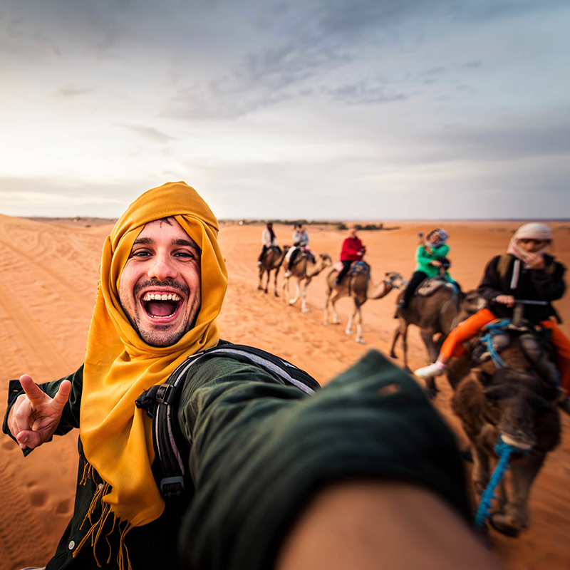 camel trekking