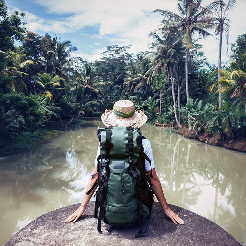 costa rica jungle traveller